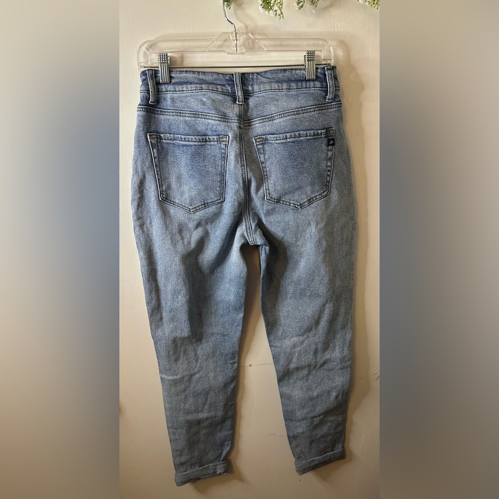 Maurices | Distressed Patchwork Jeans - image 5